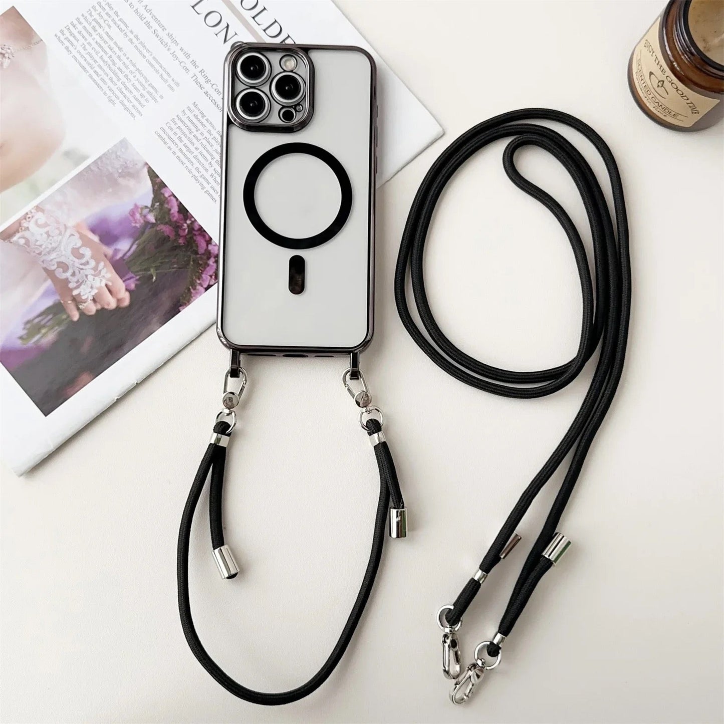 SnapFit - Magsafe sleutelhanger etui slank ontwerp
