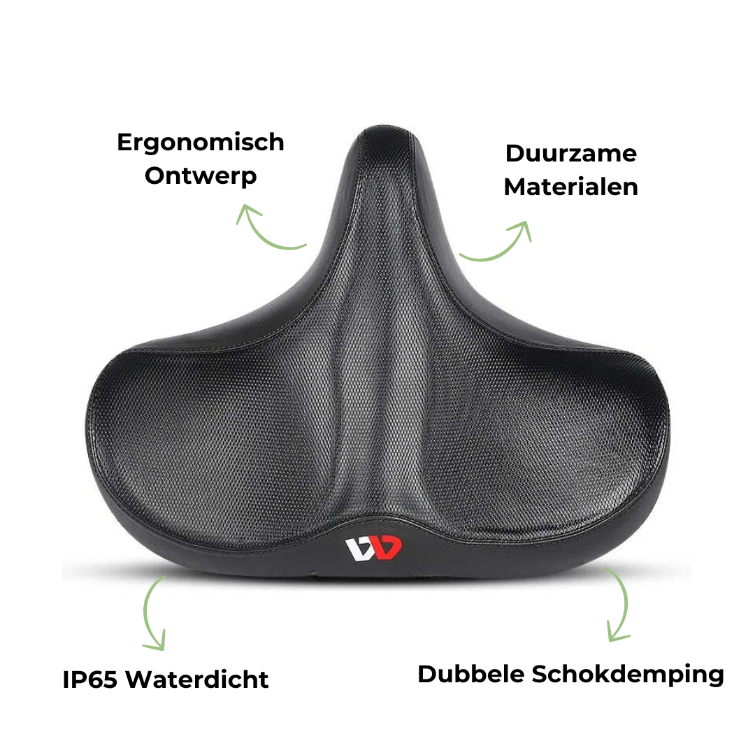 EcoFusion - Ergonomisch Fietszadel - Nooit Meer Zadelpijn