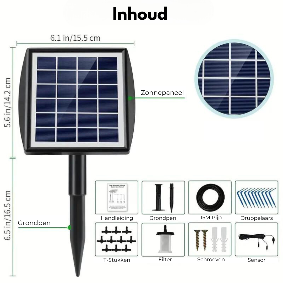 Nexora - Irrigatiesysteem - Automatisch - Zonne Energie