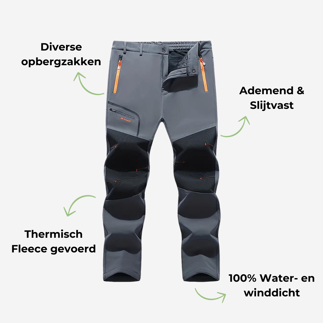 AquaFortis - Outdoor Skibroek - Waterdicht - Gevoerd