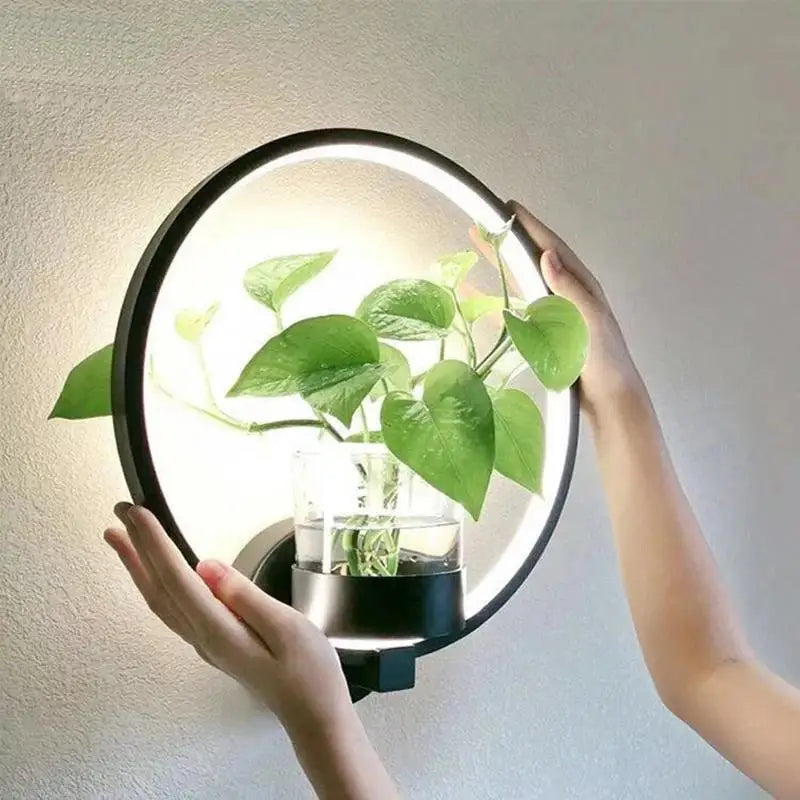 SereneVista - Planten Wandlamp