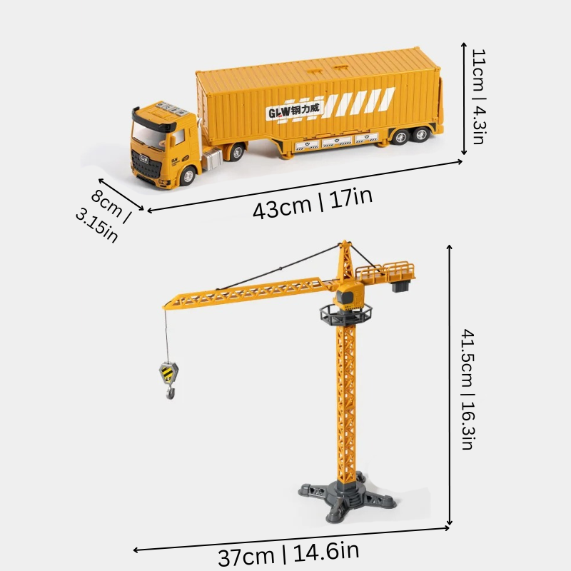 BuildTrek - De ultieme bouwvoertuigenset