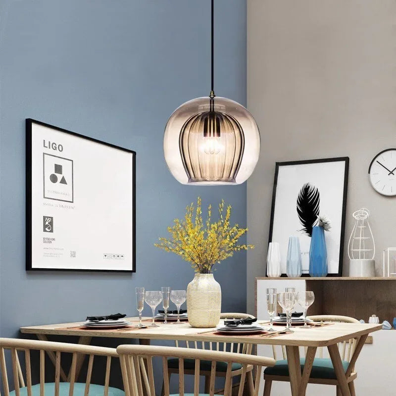 NexuraStyle - Moderne glazen hanglamp