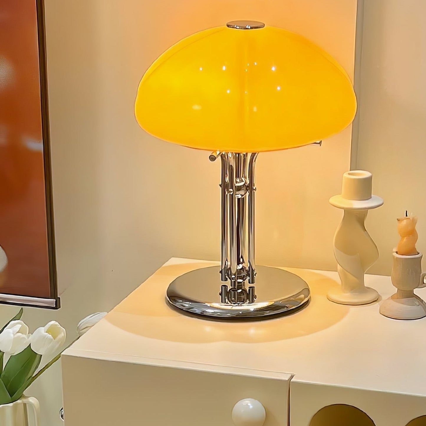 HaloShroom - Stijlvolle LED tafellamp met dimfunctie