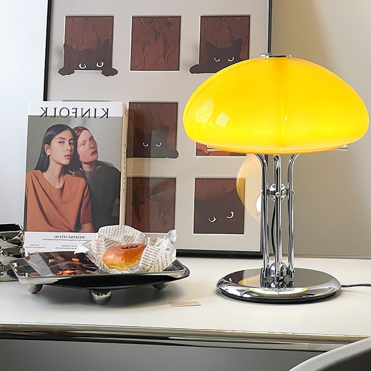 HaloShroom - Stijlvolle LED tafellamp met dimfunctie