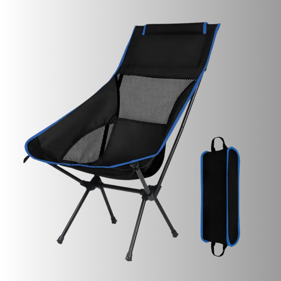 OutdoorOasis | Opvouwbare Campingstoel - Comfort+