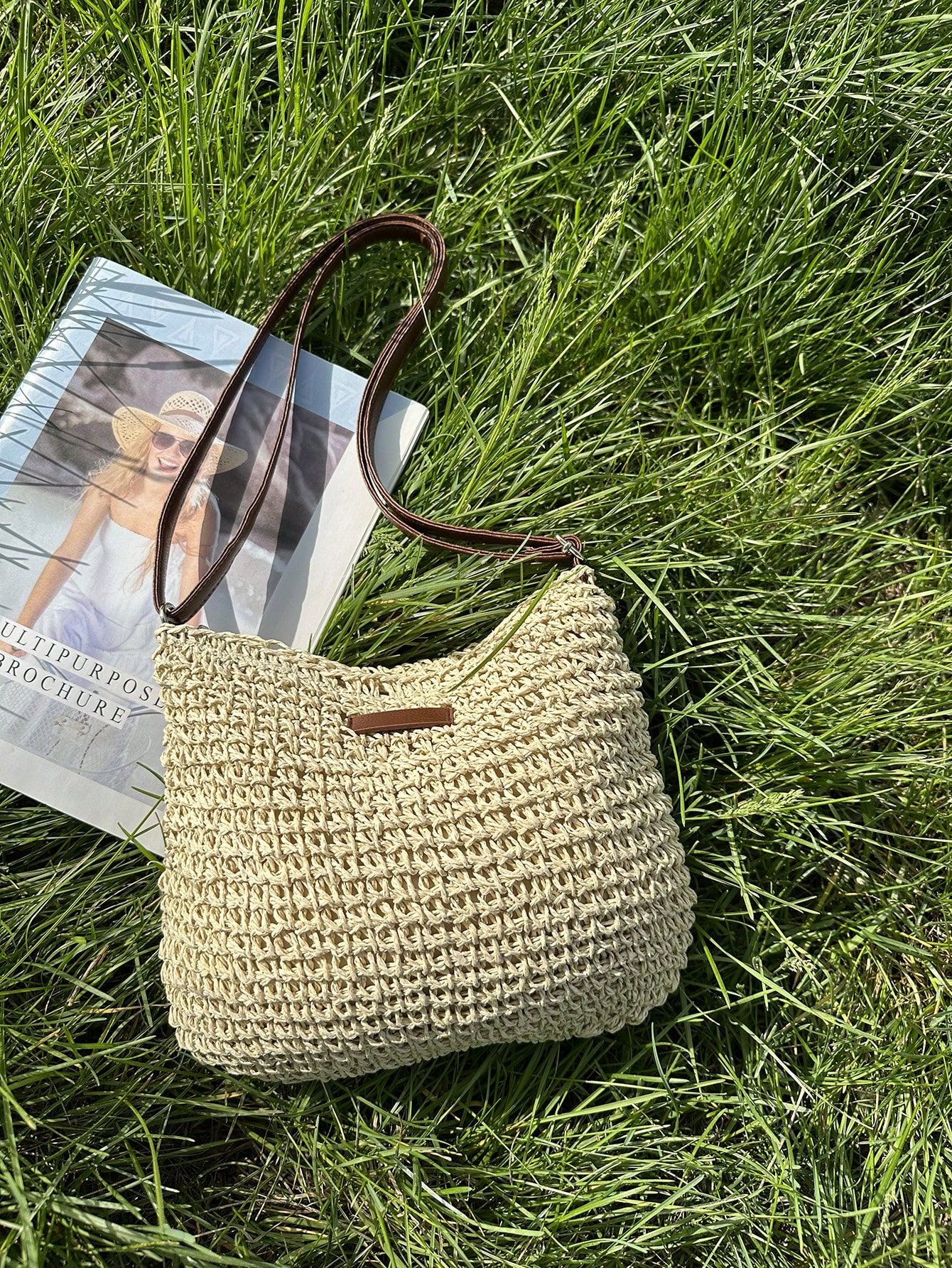 LuxeHarmony - Trendy Bohemian Tas | Handgemaakte Design Schoudertas | Duurzaam en Stijlvol