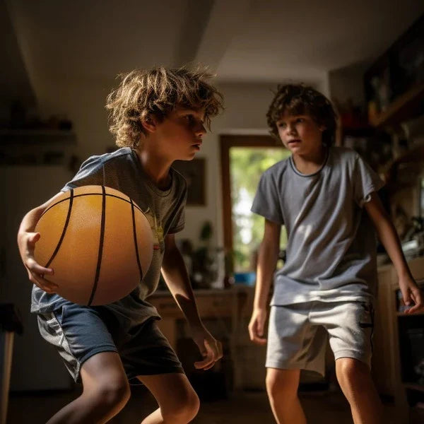 Stille Basketbal - Geluidloos Spelplezier voor Binnen en Buiten Stille Basketbal - Geluidloos Spelplezier voor Binnen en Buiten