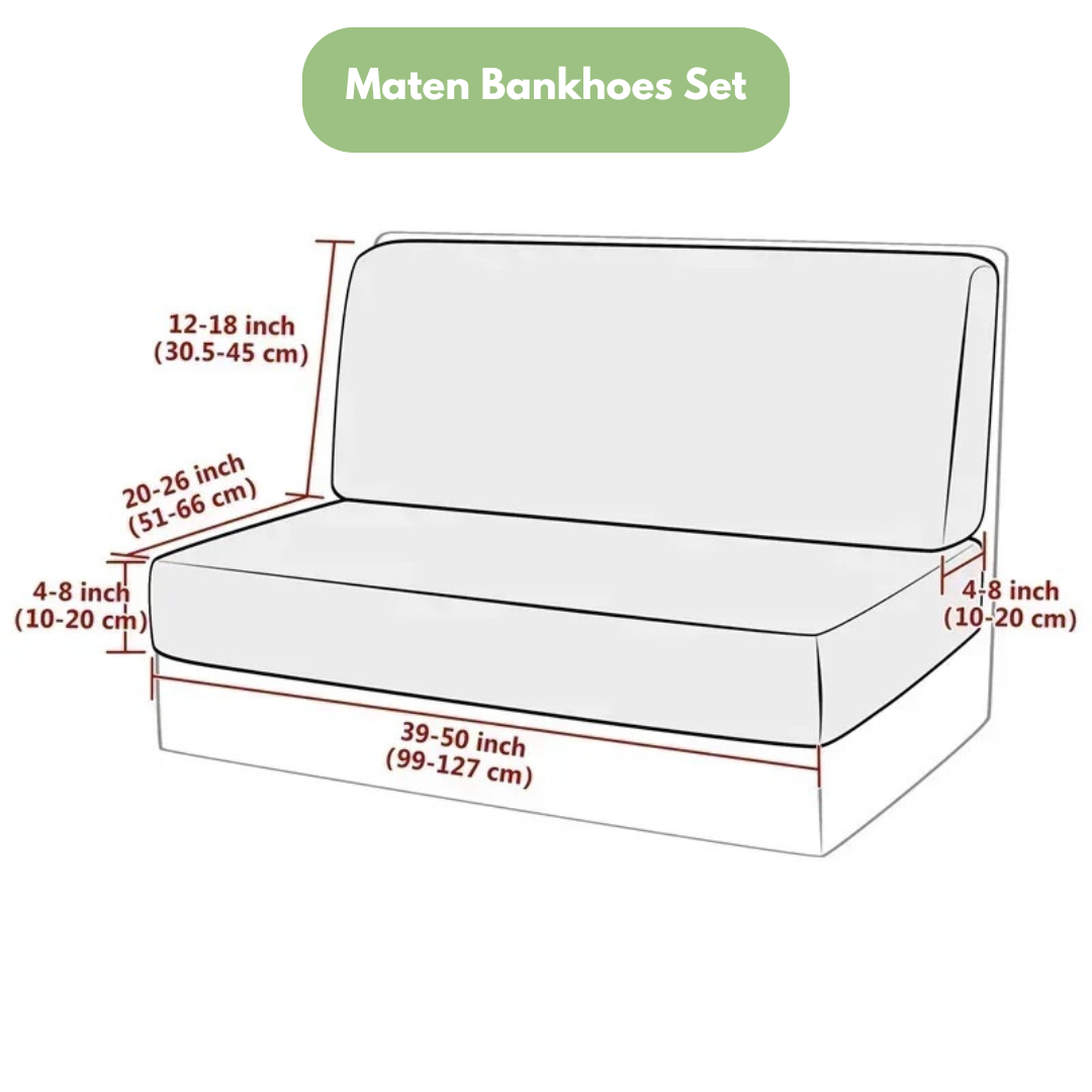 ComfortGuard - Bankhoes Set - Camper - Caravan