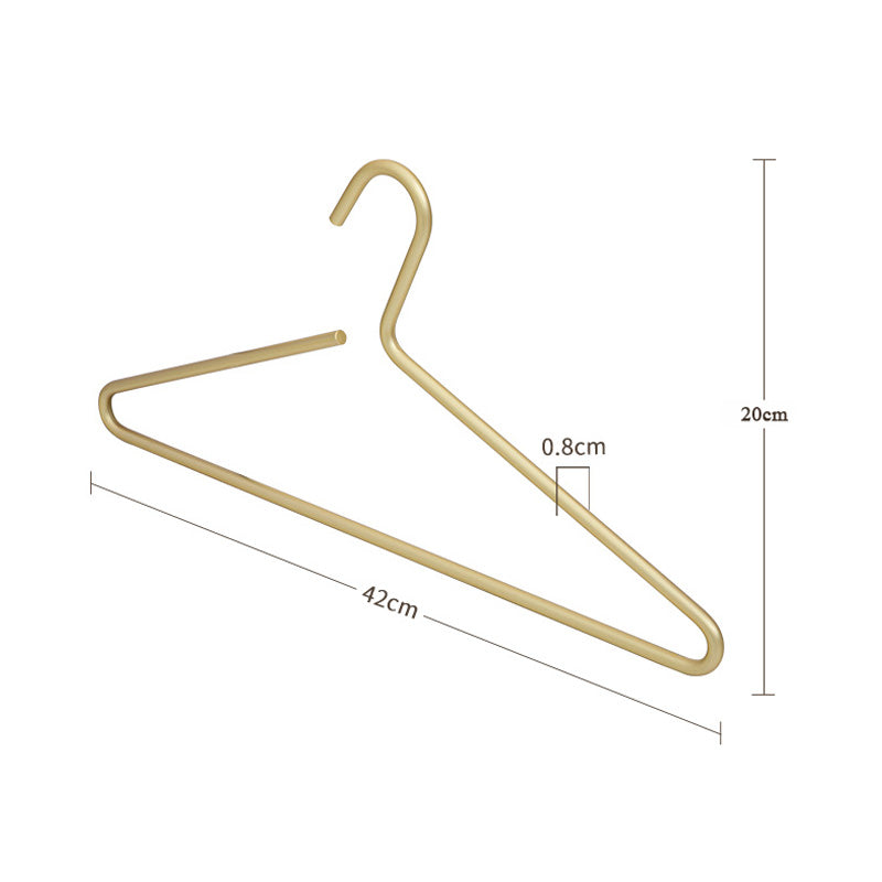PrestigeHold - Slanke en duurzame metalen kleerhanger verpakking van 5 stuks