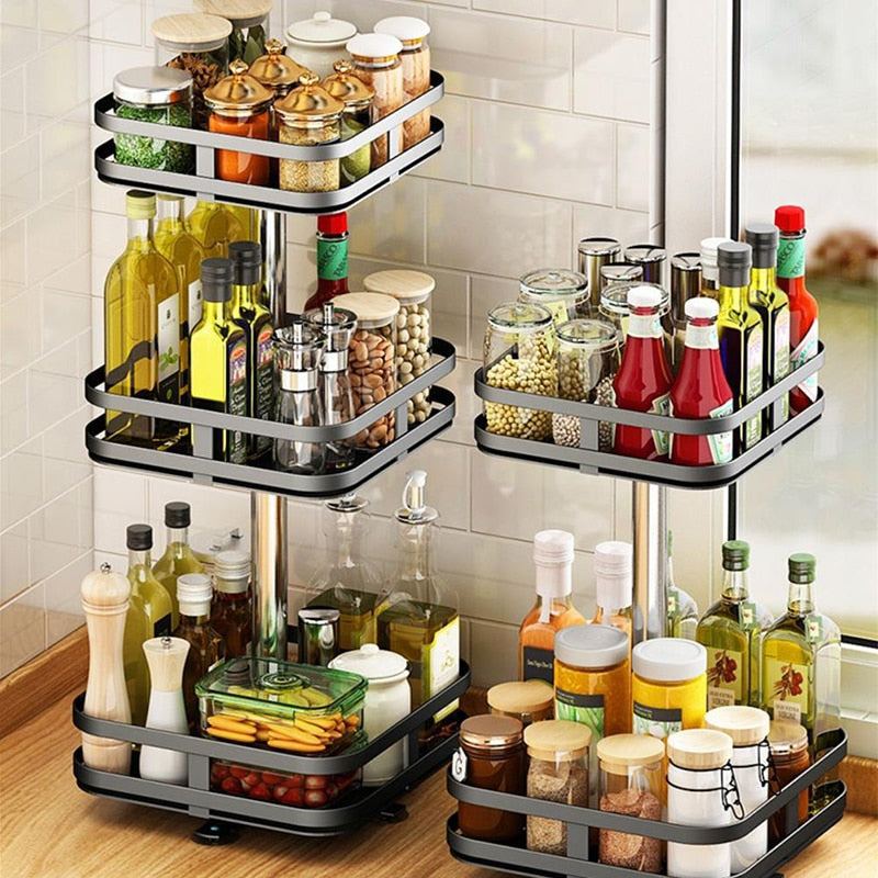 TwisterRack - 360° Draaibaar Multifunctioneel Opbergrek