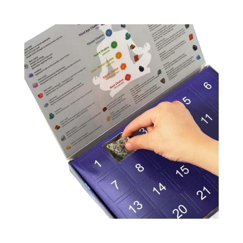 CrystalJoy - Edelsteen adventskalender voor kinderen