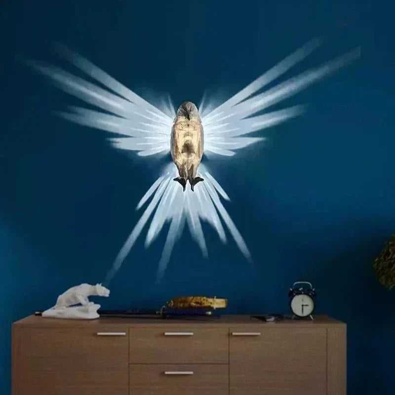 Birdlight - 3D LED-wandlamp met dierenontwerp