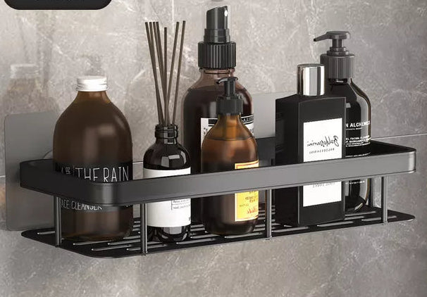 WallHaven - Zelfklevend badkamerrek zonder boren, ruimtebesparend