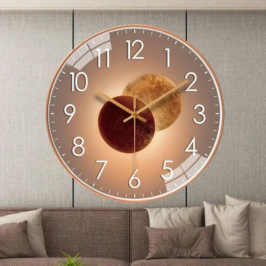 PeaceTick - Stille wandklok met tijdloos design voor elke kamer