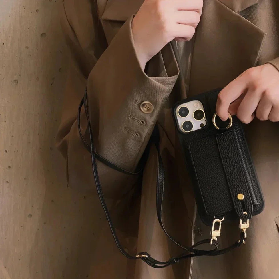 StrapPro - Kleurige iPhone crossbody hoes met schouderband