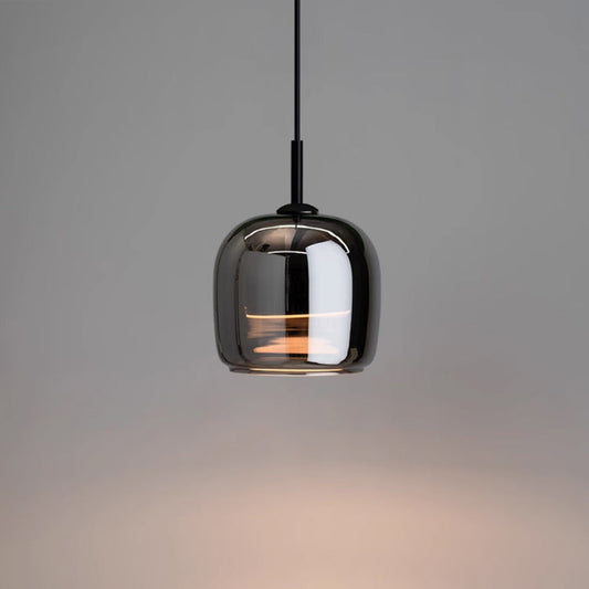 NobleShine - Scandinavisch zwart glazen hanglamp