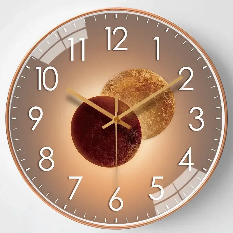 PeaceTick - Stille wandklok met tijdloos design voor elke kamer
