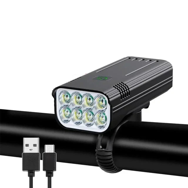RideRay - Ultraheldere USB oplaadbare LED fietslamp