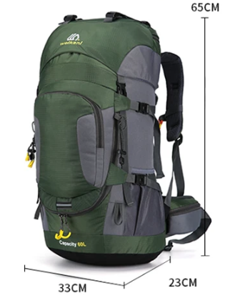 NexGen - OutdoorHaven - 60L Backpack - Waterdicht