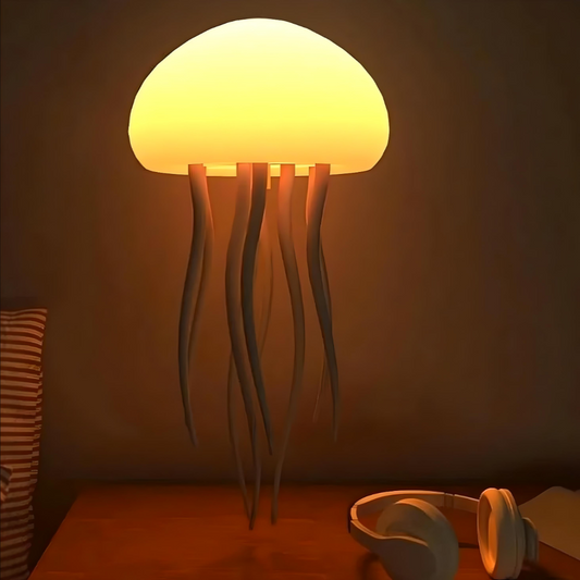 OceanGlow - LED Jellyfish Nachtlamp met Spraakbesturing