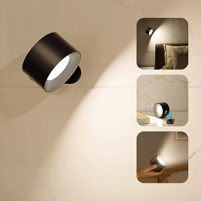 PivotGlow | Innovatieve Draadloze Wandlamp