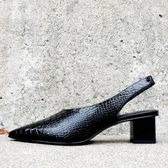 OrthoChic - Orthopedische Kroko pumps