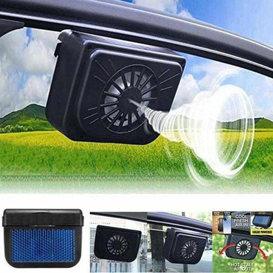 EcoAir - Zonne energie autoventilator voor koeling
