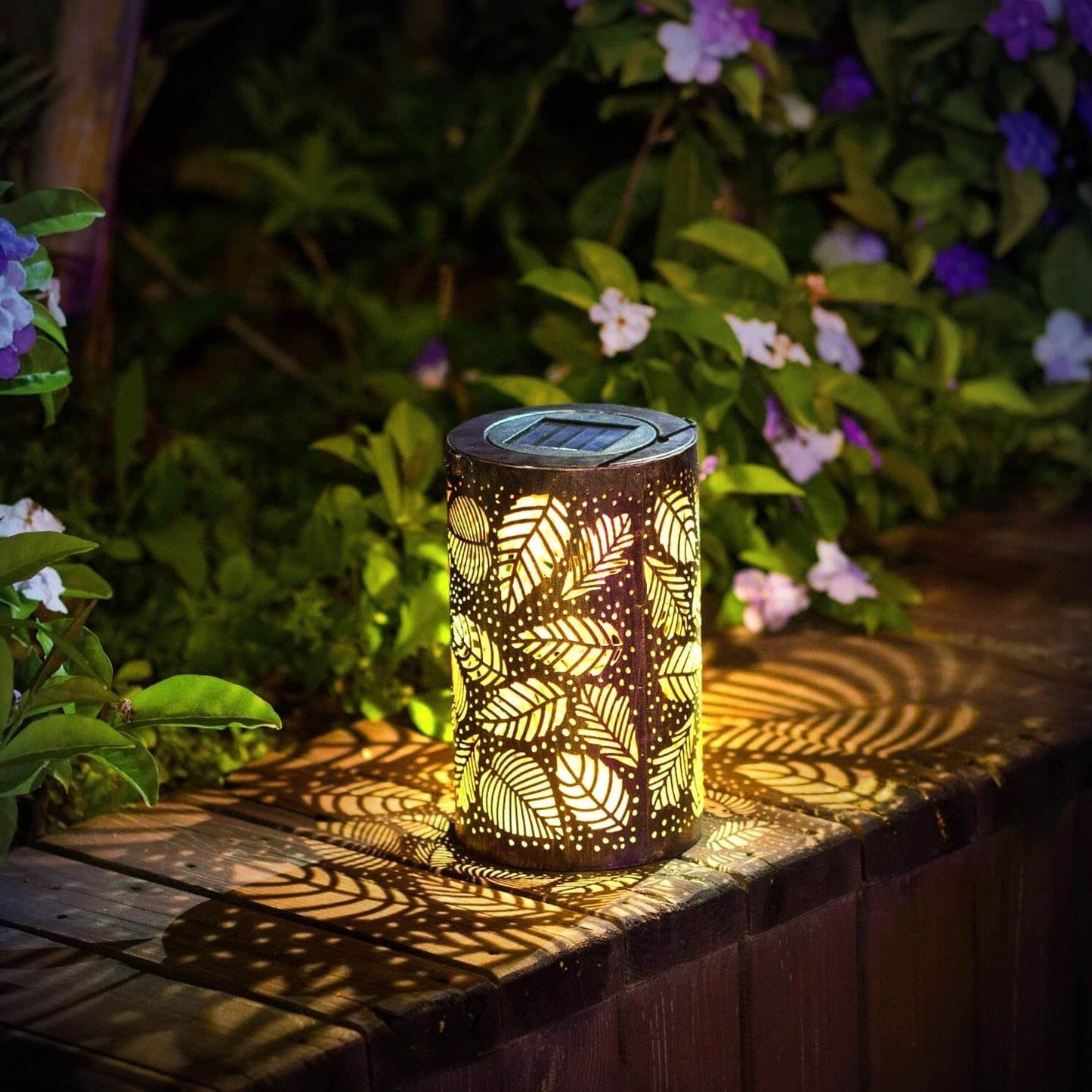 NatureBright - Weerbestendige bladlantaarn voor tuin en tafel