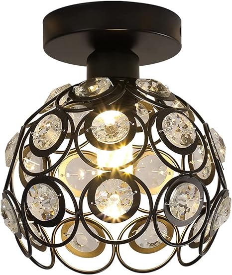 LuxoraGlow | Prachtige Gouden Luxe Bal Hal Plafondlamp