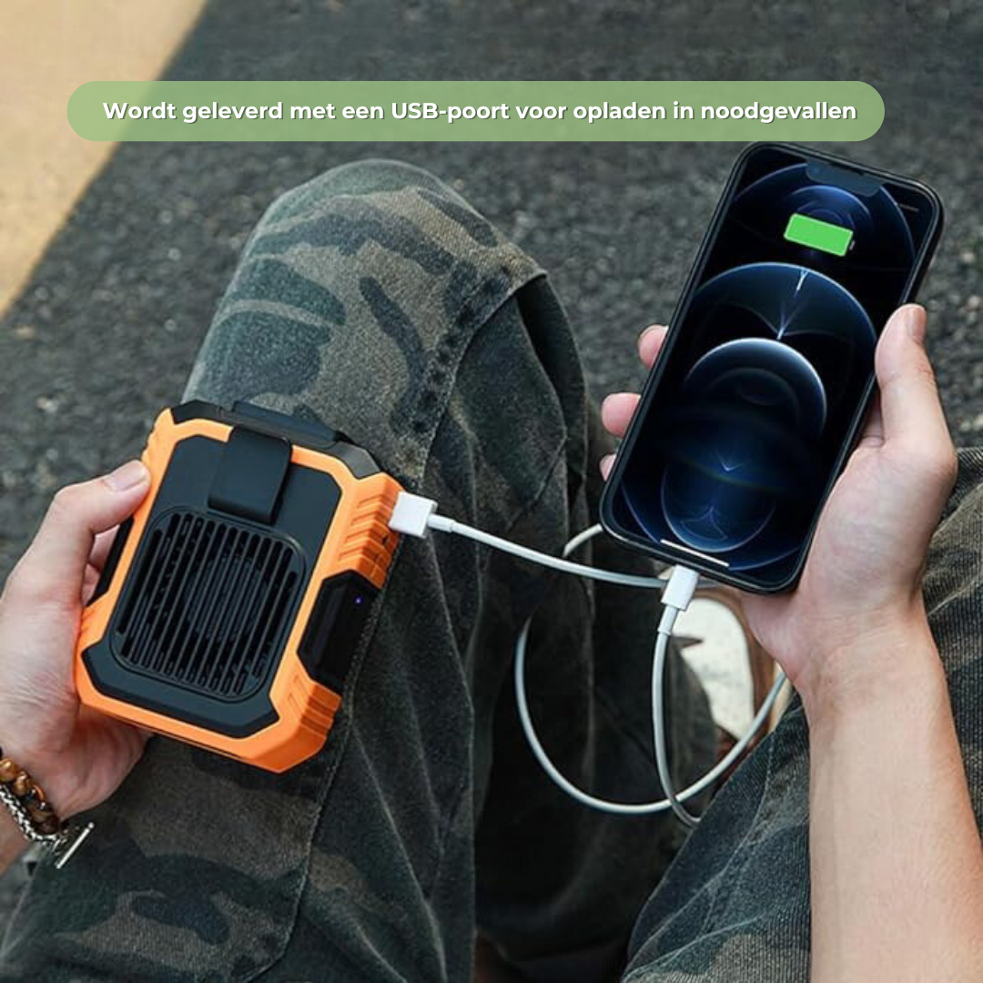 PioneerGear - Outdoor Mini Tailleventilator