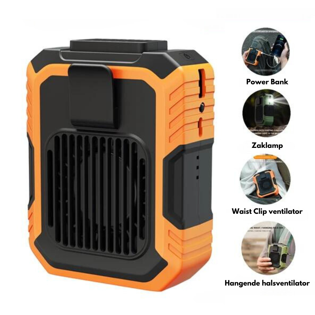 PioneerGear - Outdoor Mini Tailleventilator