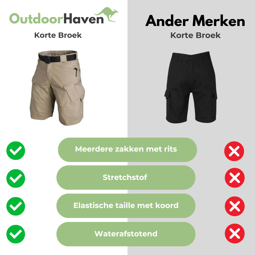 PureEssence - Outdoor Cargo Shorts