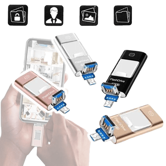 FlexiDrive - Externe USB opslag voor iPhone en Android