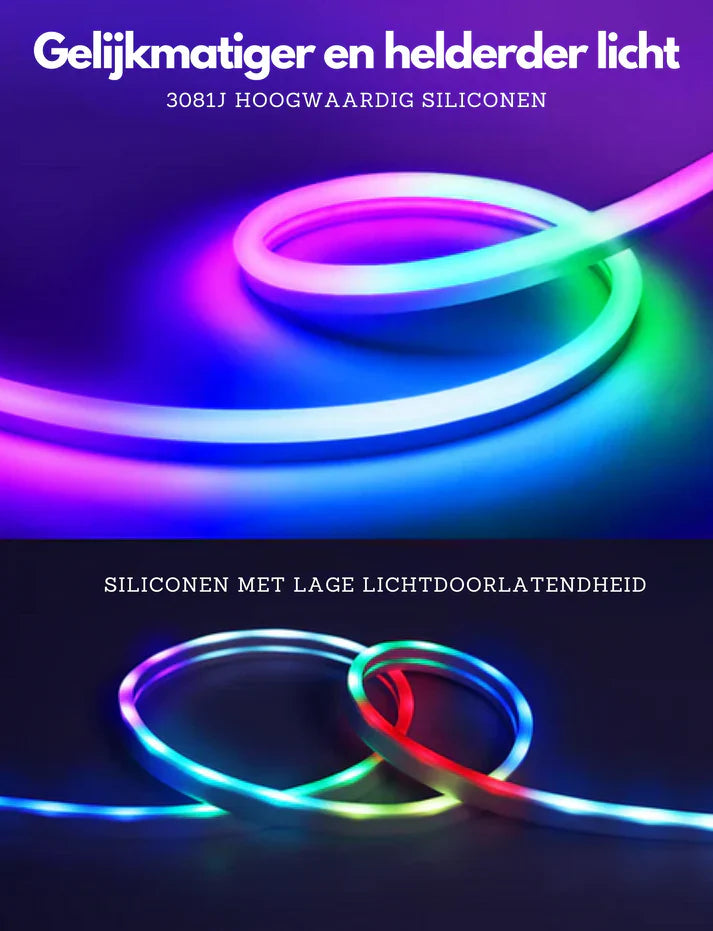 ColorWave | Slimme Neon LED-strip - Prachtige heldere neonverlichting