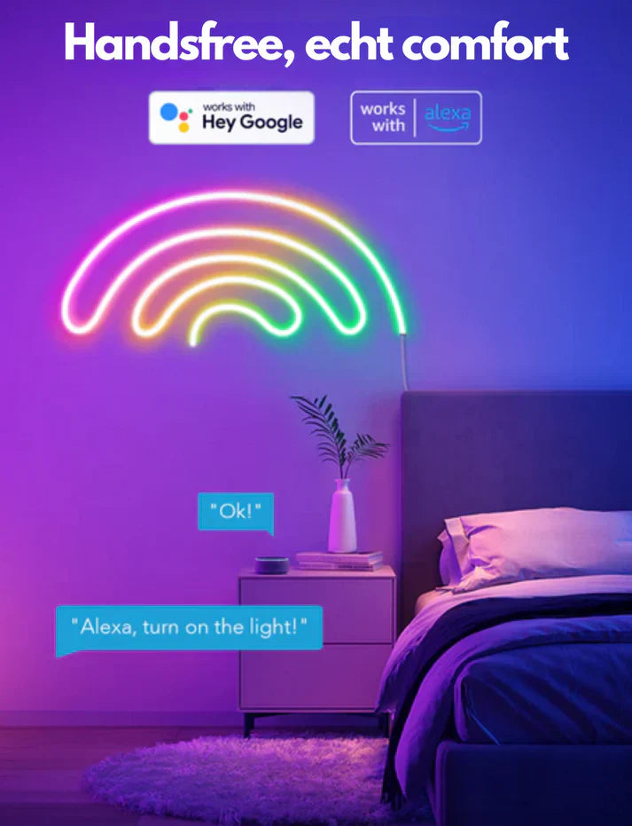 ColorWave | Slimme Neon LED-strip - Prachtige heldere neonverlichting