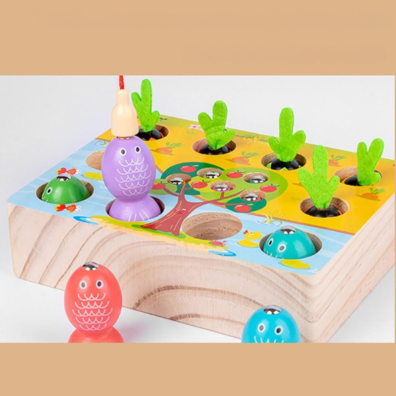 SmartSprouts | Peuters Montessori Hamer Spel Houten Onderwijsspeelgoed voor Baby Jongens Meisjes Leeftijd 1 2 3 Jaar Oud,