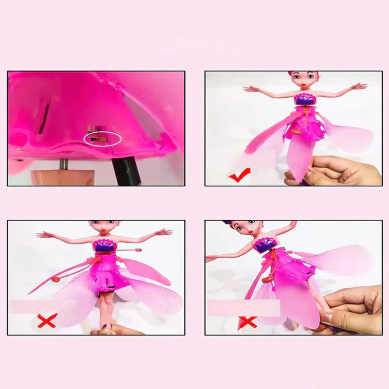 FairyGlide - Feeënprinses Pop met Magische Vliegvaardigheid
