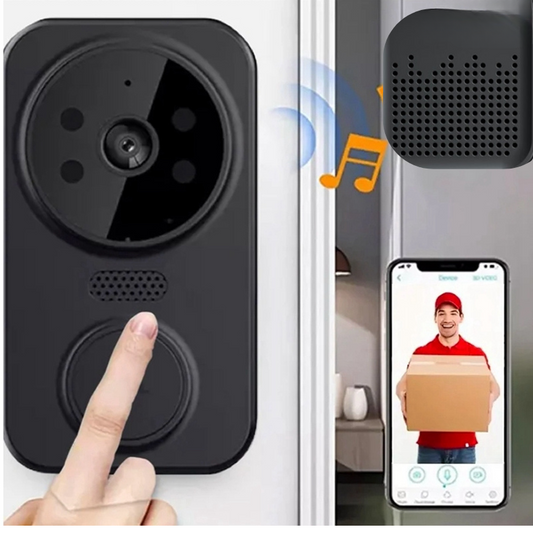 SmartEntry - Draadloze deurbel met HD camera en alarm