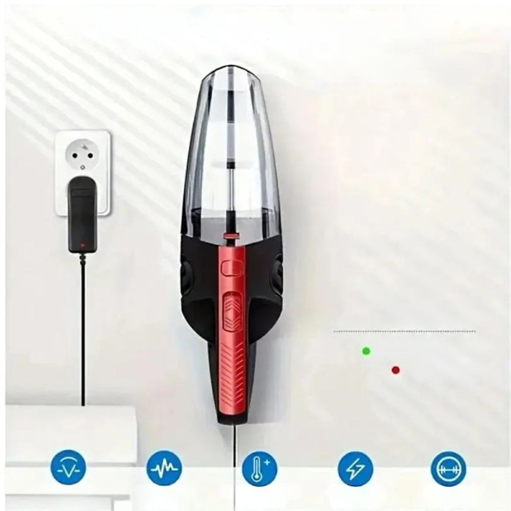 VortexClean - Krachtige Handstofzuiger met Cycloon Systeem