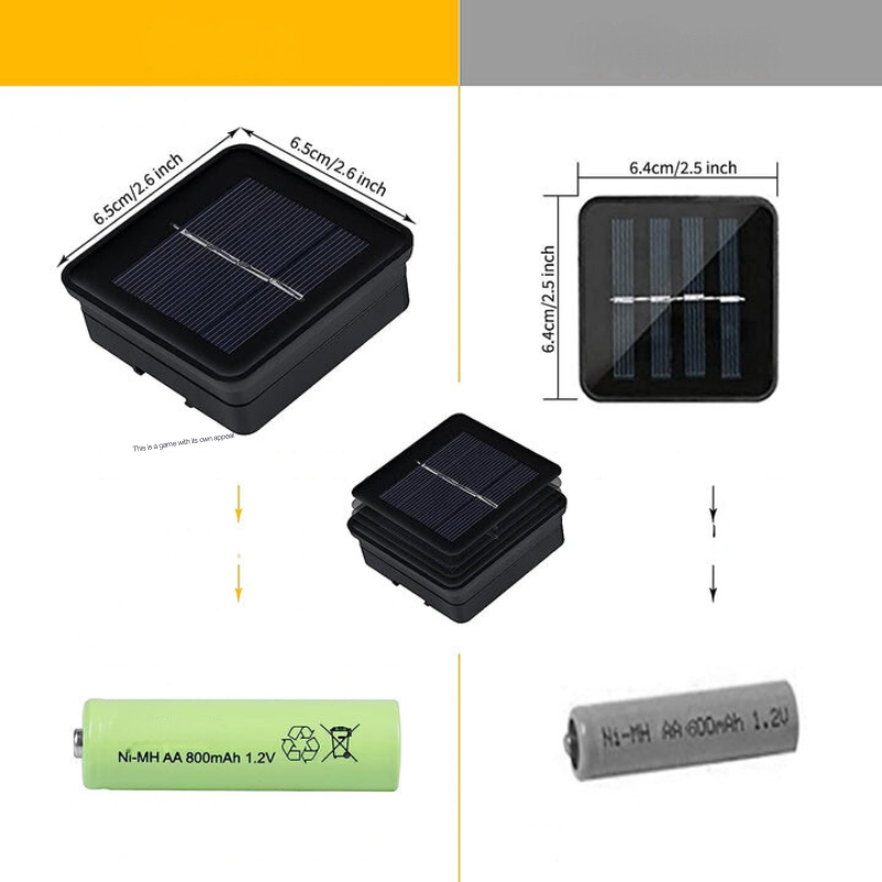 SolarVista | Marokkaanse Waterdichte Lichtslingers op Zonne-Energie l 11 Meter 60 LED Lampen l 8