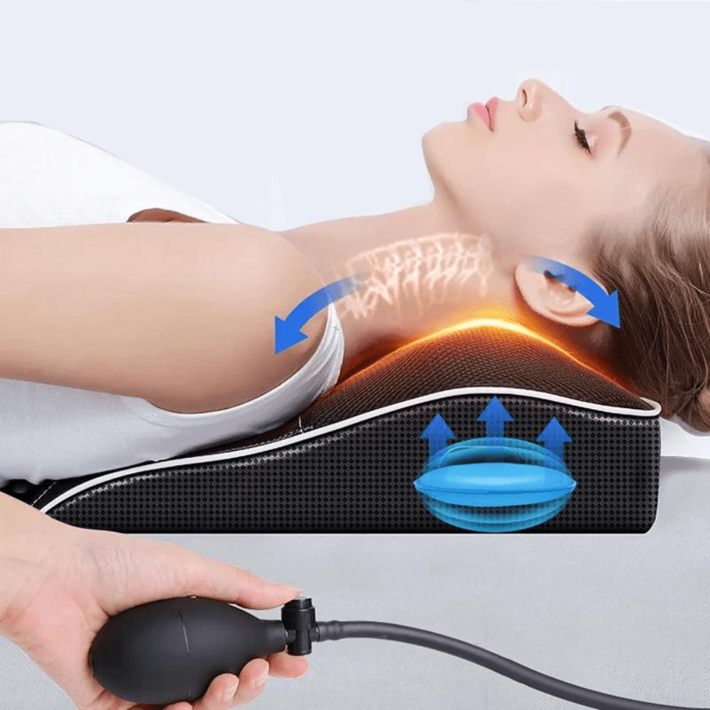 CerviStretch - Rug- en nekstretcher - Dubbele gadget voor pijnverlichting