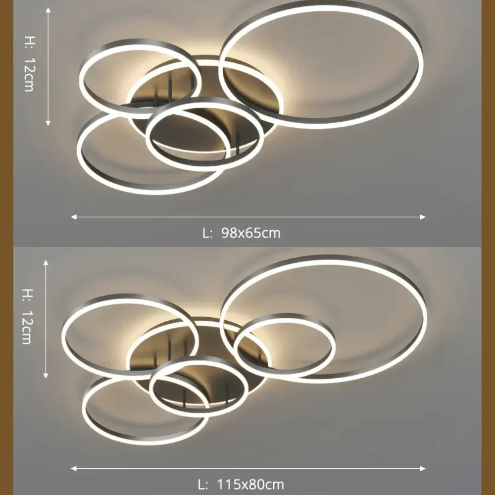 SphereLights | Moderne Plafondlamp Zwart