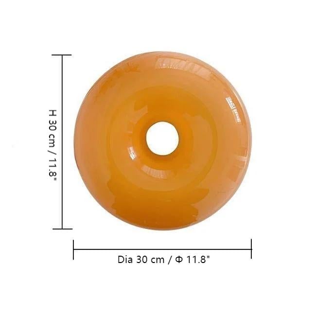 GlowHaven - Bauhaus Donut wandlamp & tafellamp