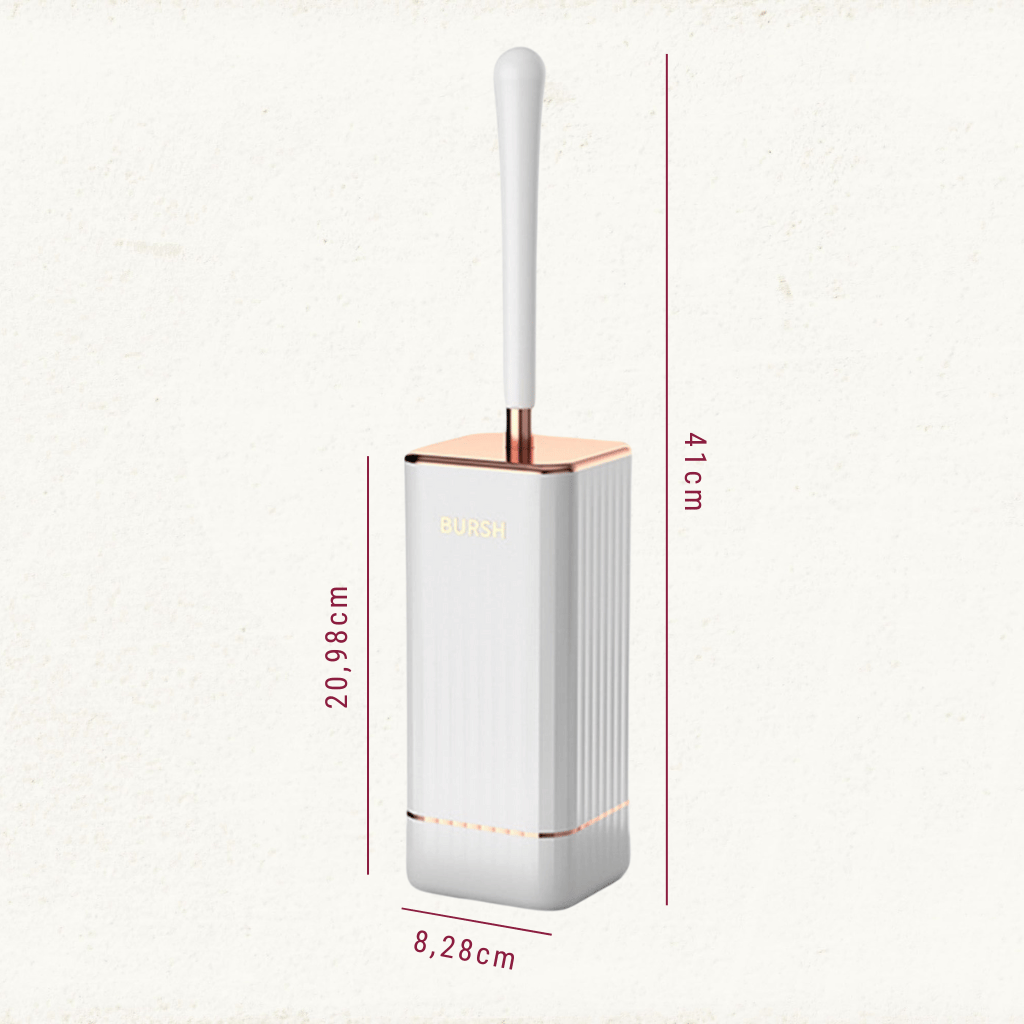 Bendyclean -  Snel drogende wandgemonteerde toiletborstel