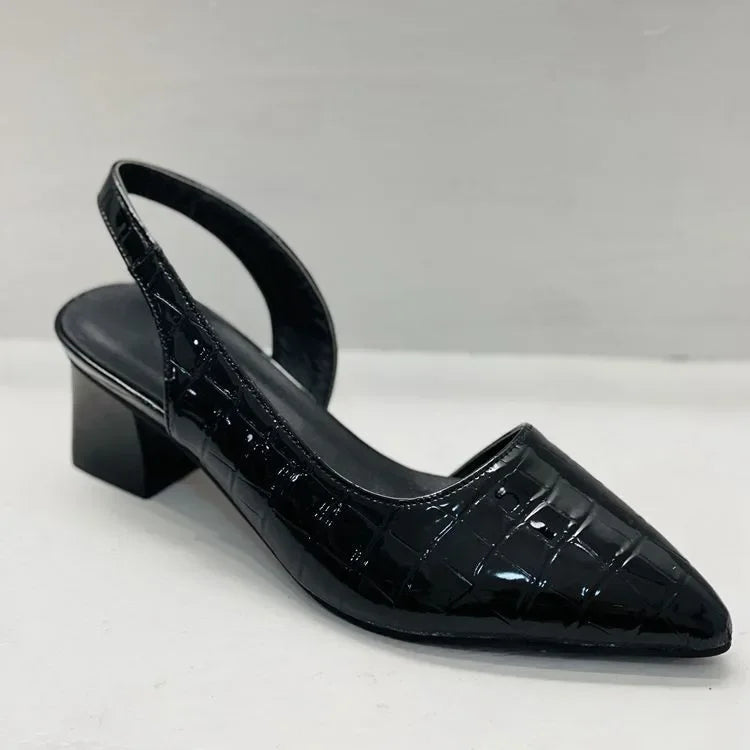OrthoChic - Orthopedische Kroko pumps