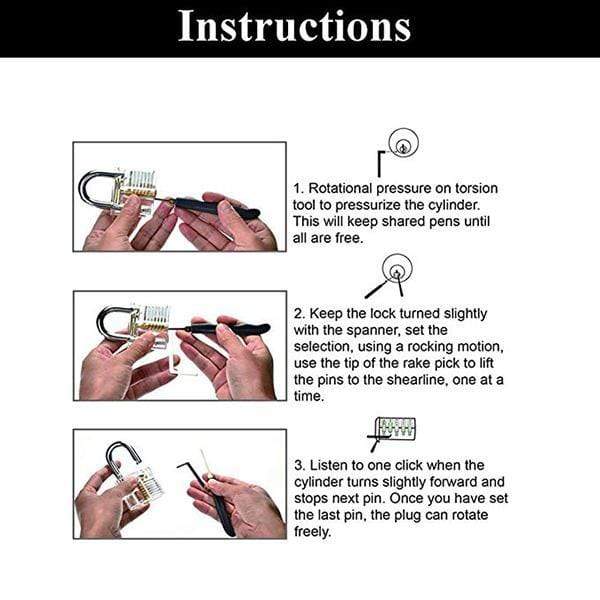 KeyMaster Pro - Handige set voor lockpicking