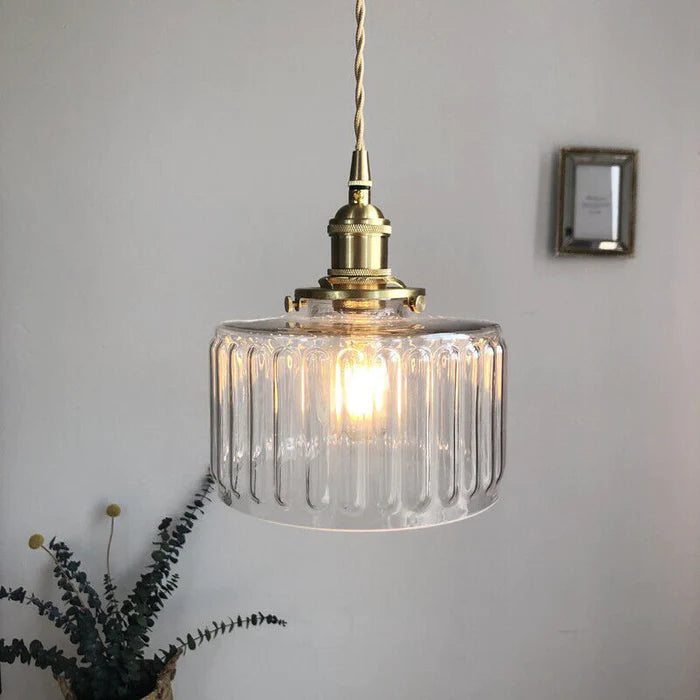 SolaraGlow - Vintage Kristallen Hangend aan een Lamp