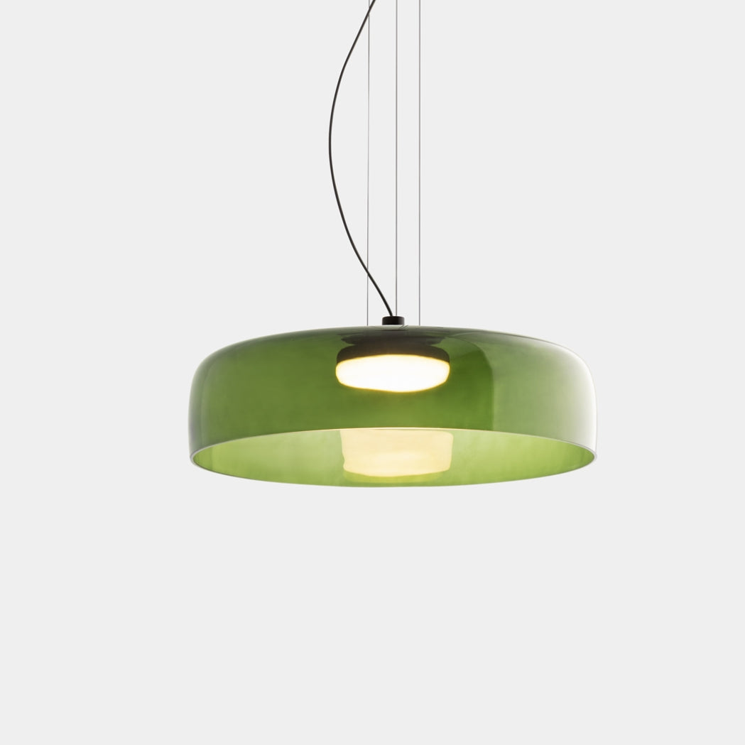 EvoGlow - Hanglamp van noors glas