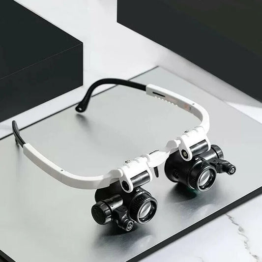 LensMaster - Vergrootglas met leds, 8x15x23x